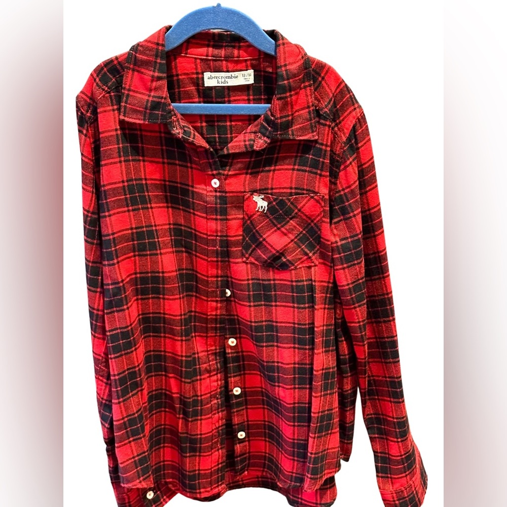 Abercrombie kids button up shirt